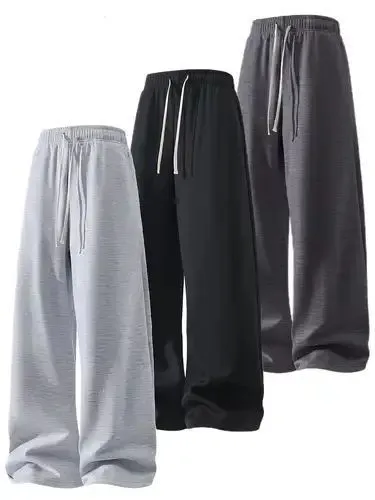Relaxed Wide-Leg Joggers