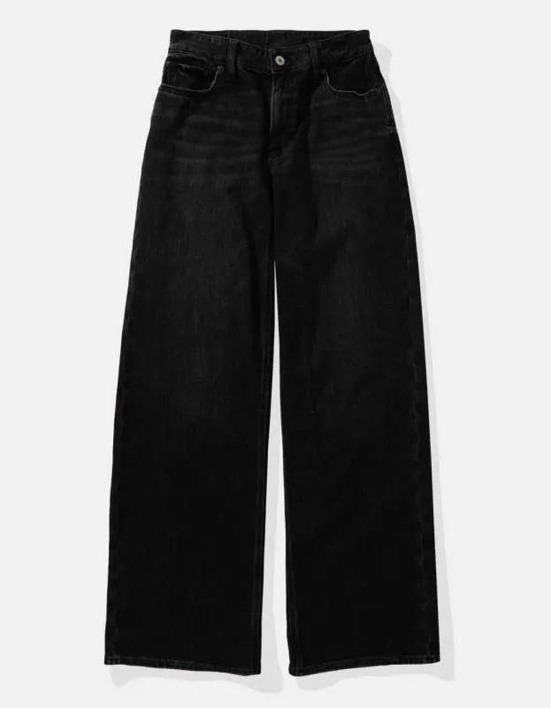 High-Rise Wide-Leg Denim